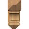 Ekena Millwork Westlake Arts and Crafts Rough Sawn Bracket w/ Offset Brace, Western Red Cedar, 8"W x 18"D x 18"H BKT0806X18X18WTL03RWR - alternate 4